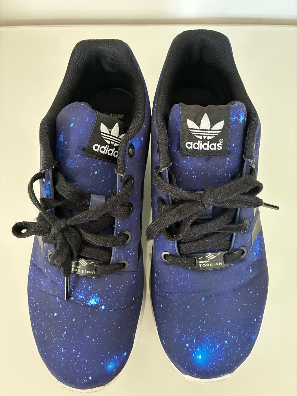 adidas Galaxy Print Sneakers - Deep Blue